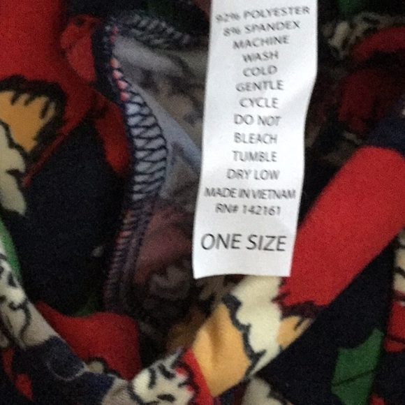 NEW!!! Holiday OS Leggings cats and dogs - Picture 4 of 4